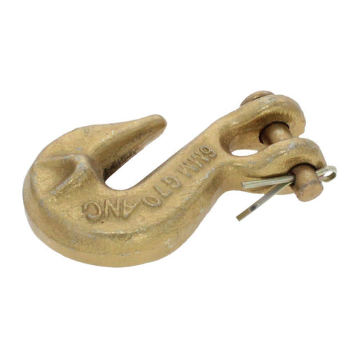 Ancra 6mm Grade 70 Winged Chain Grab Hook electroplated gold to resist oxidization