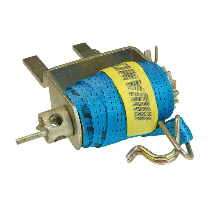 Ancra Clip-On Winch complete with 50mm x 9.14m Strap plus Hook & Keeper and 2 Wear sleeves LC 2500kg