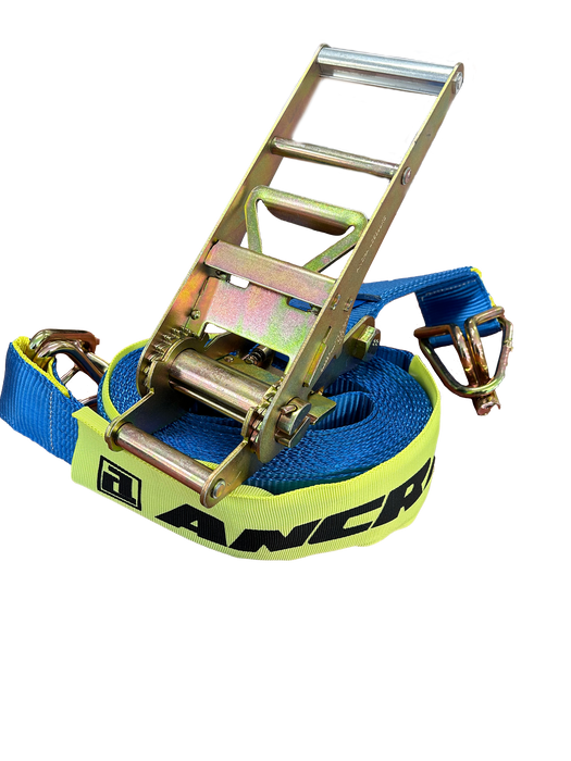 Ancra Cargo 75mm x 9m Reverse Action Handle Ratchet Tie-Down Strap
