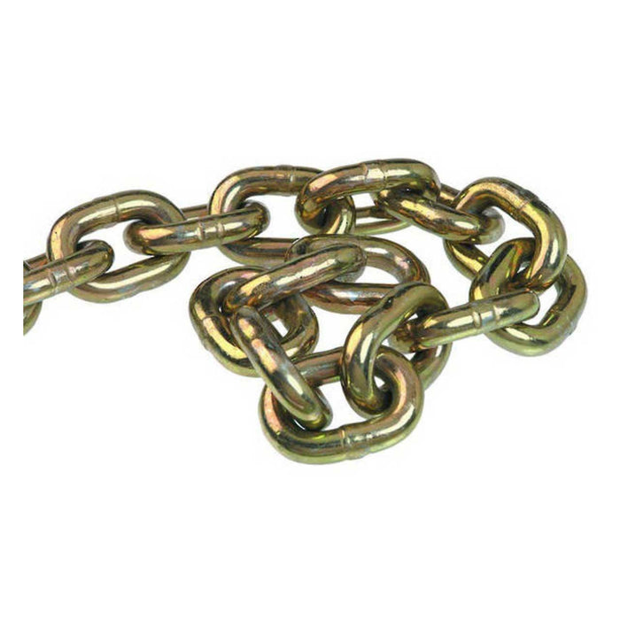 Ancra 10mm Grade 70 Transport Chain electroplated gold to resist oxidization