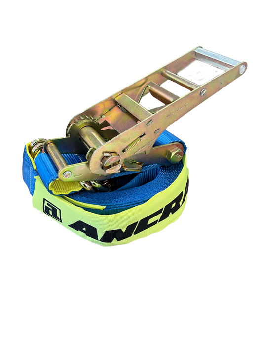 Ancra Cargo 75mm x 9m Reverse Action Handle Ratchet Tie-Down Strap