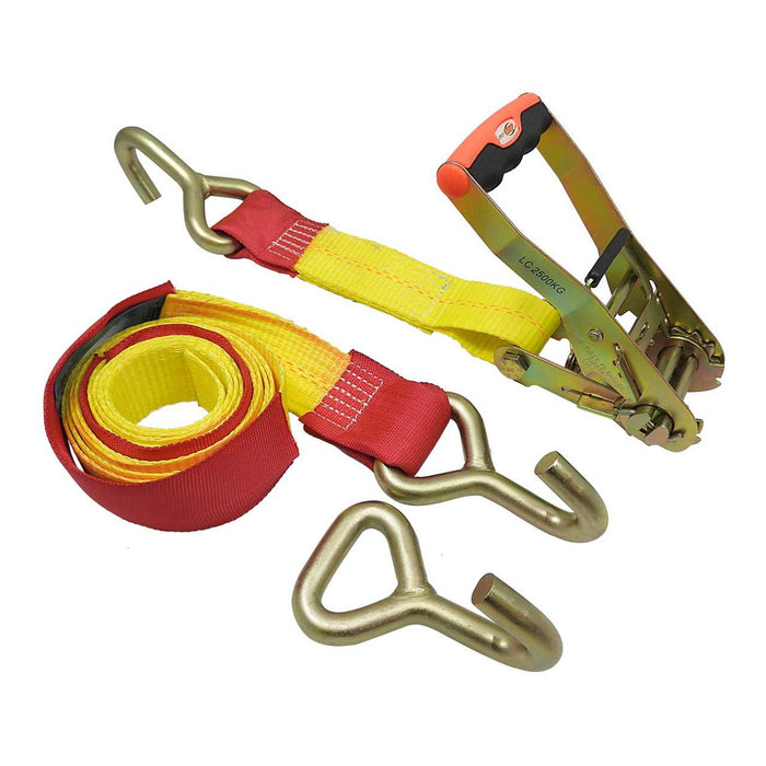 Car Carrying J Hook Ratchet Tiedown