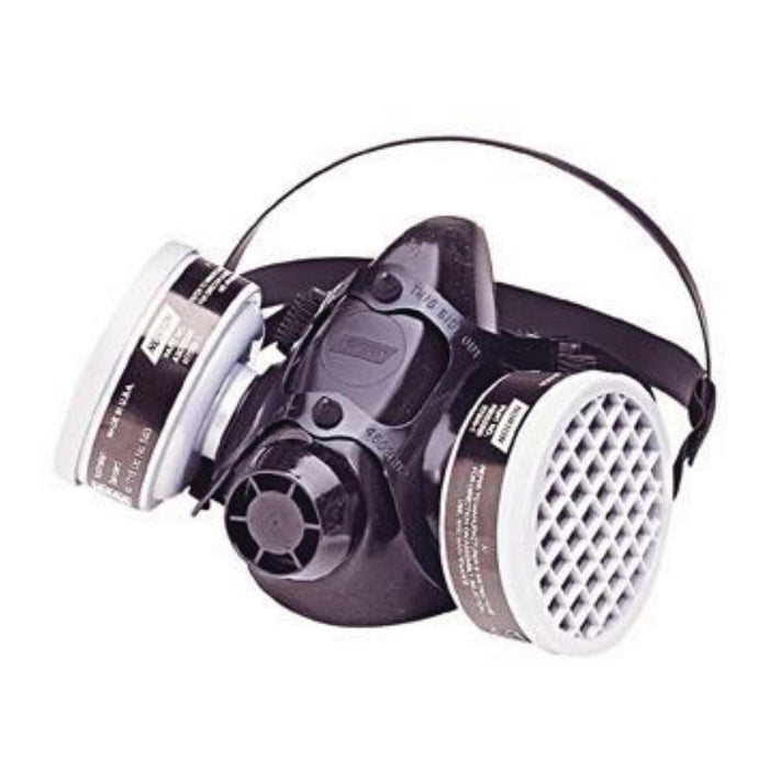 Black Plastic Half Mask Respirator