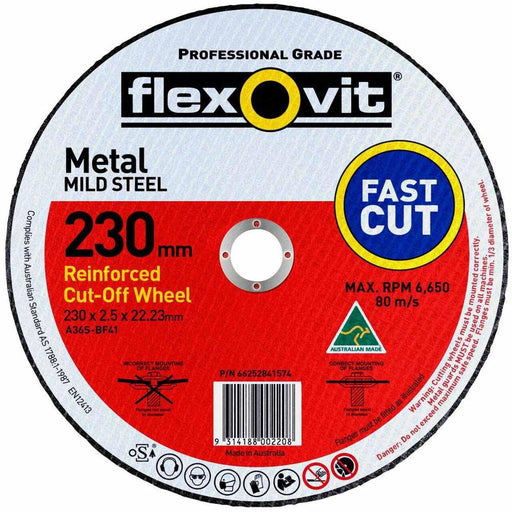 Right Angle Cut-Off Wheel - FlexOvit 230mm x 2.5mm