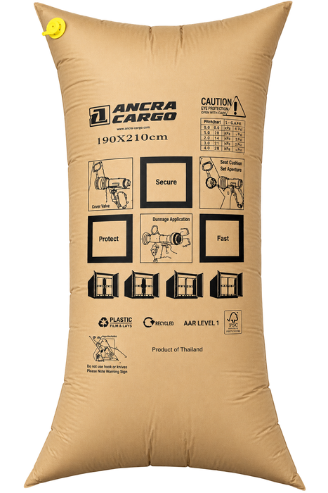Kraft Paper Dunnage Bag 90 cm x 210 cm