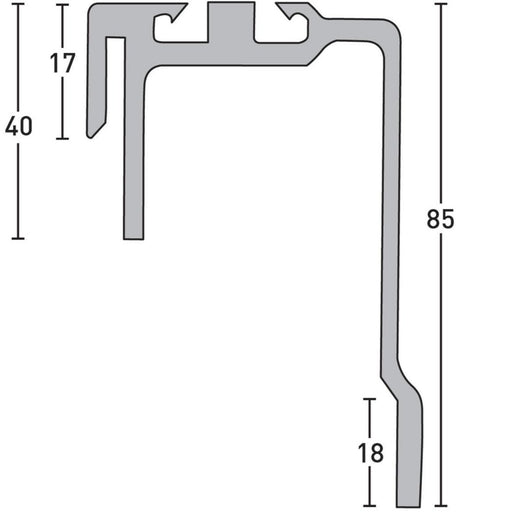 Reefer Plastic Door Moulding Diagram