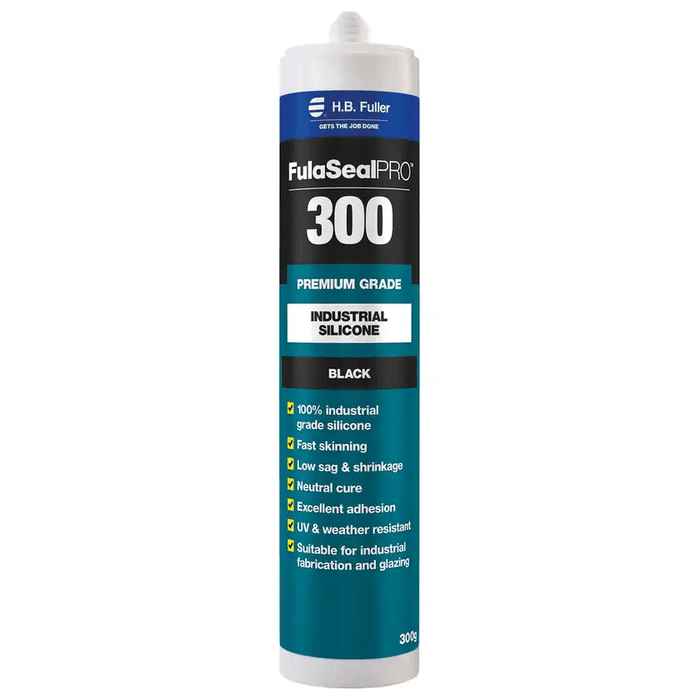 Black Silicone Sealant 300g Plastic Tube