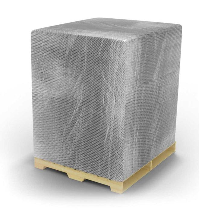 1.2m Metalised Pallet Cover Premium D - Installed